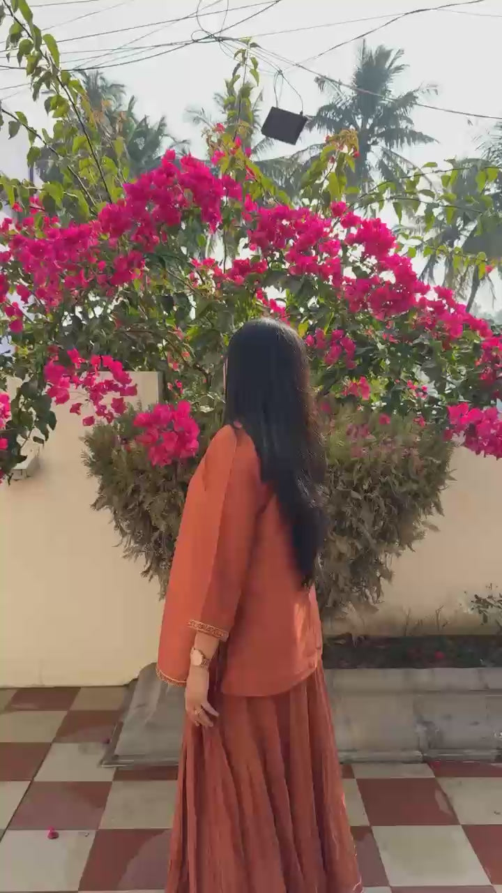 Roohani lehenga set